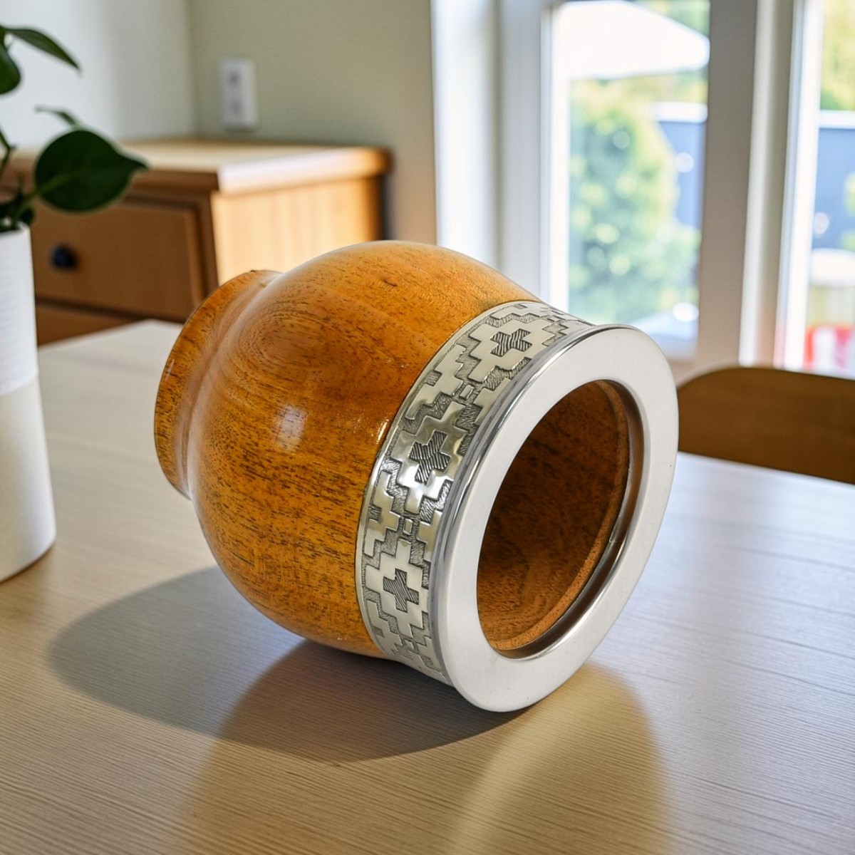Mate Imperial de Madera Algarrobo - Imagen 6