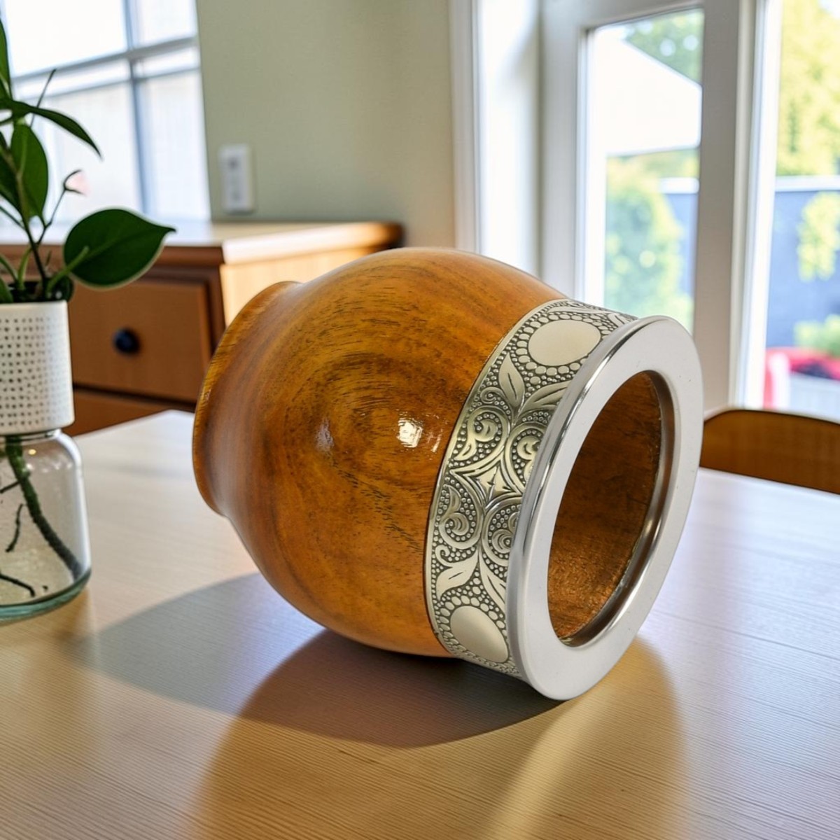 Mate Imperial de Madera Algarrobo - Imagen 4